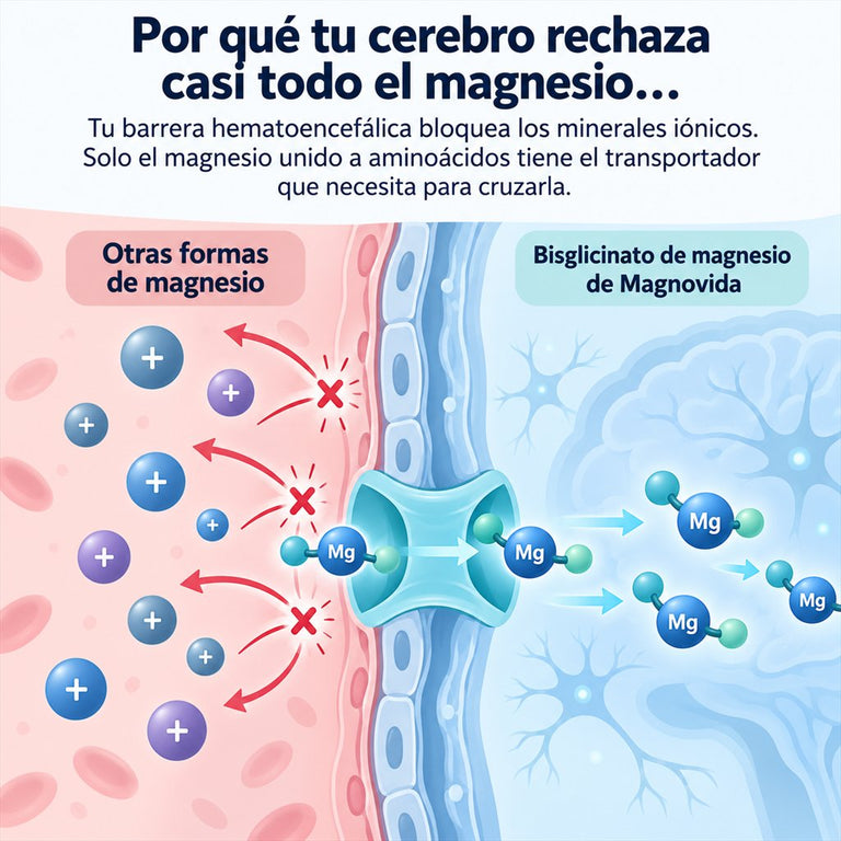 Comparativa con otras formas de magnesio